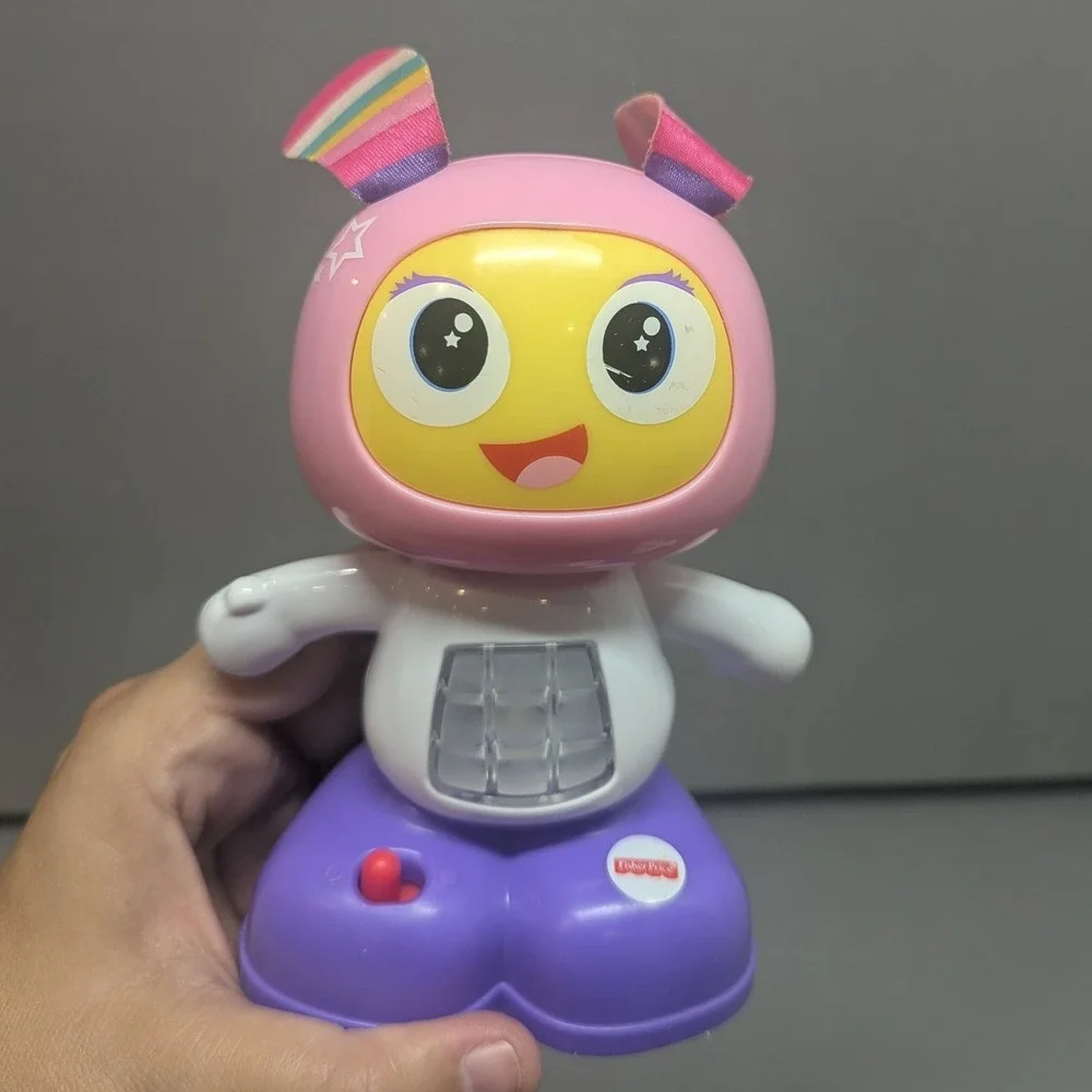 Fisher-Price Bright Beats Juniors BeatBelle Pink Purple Light Up Musical Toy